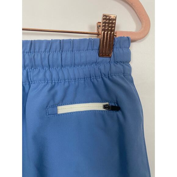 Vuori Clementine Short Elastic Waist Running Jogging Blue Size M Flaw - Picture 10 of 11